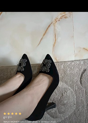 Siyah Stiletto - Görsel 3