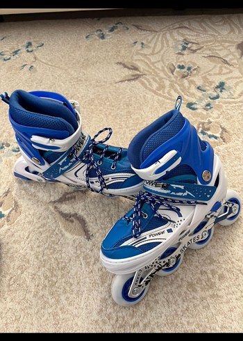 Mavi Erkek Spor Patenleri 35-40 numara ayarlanabilir - Görsel 2