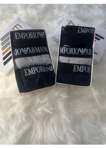 Emporio Armani Erkek Boxer - 3lü Set - Görsel 2