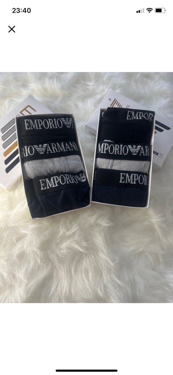 Emporio Armani Erkek Boxer - 3lü Set - Görsel 2