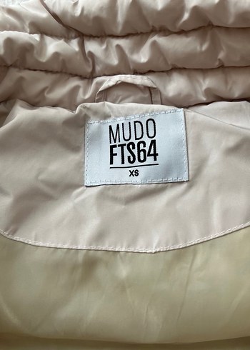 Ekru bej Yüksek Yakalı Kadın mudo Yelek - Görsel 4