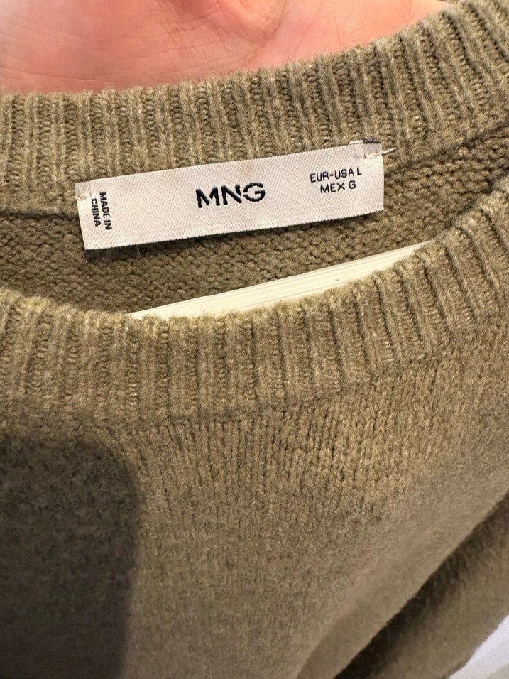 MANGO Kadın Uzun Kazak Elbise - Görsel 3