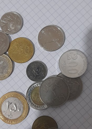 Çeşitli Ülkelerden Metal Paralar - Görsel 2