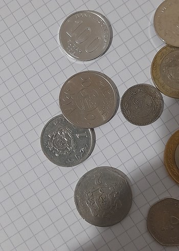 Çeşitli Ülkelerden Metal Paralar - Görsel 3