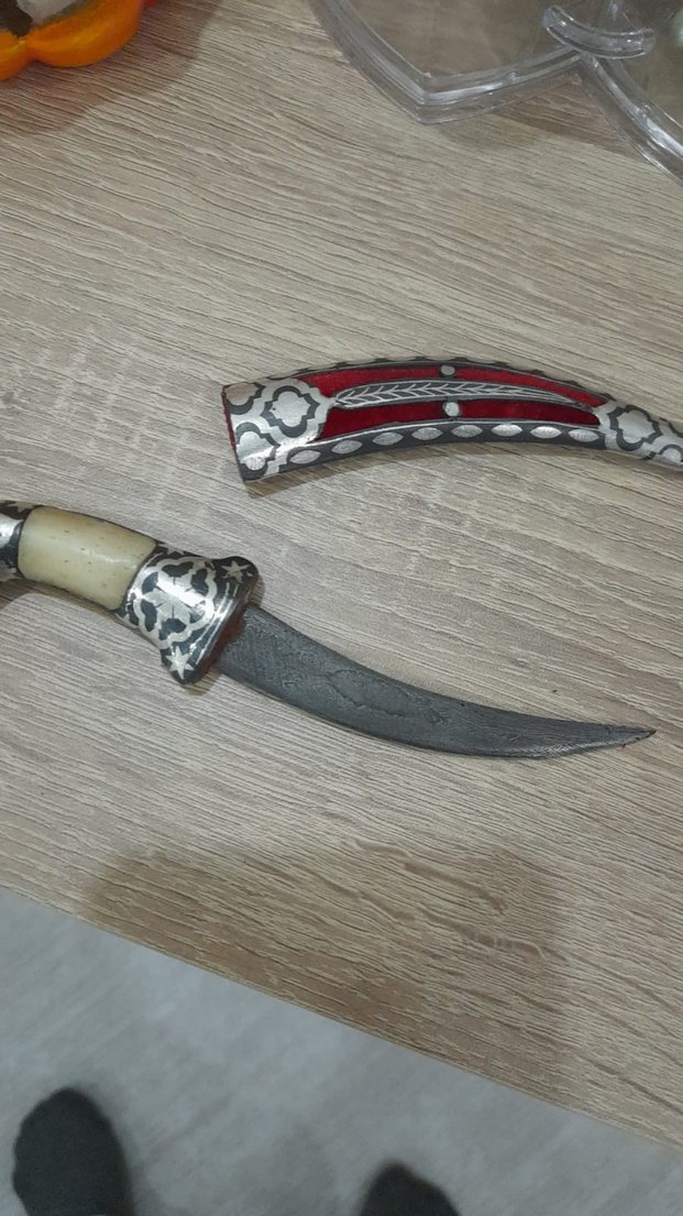 süslemeli dekoratif bıçak - Görsel 2