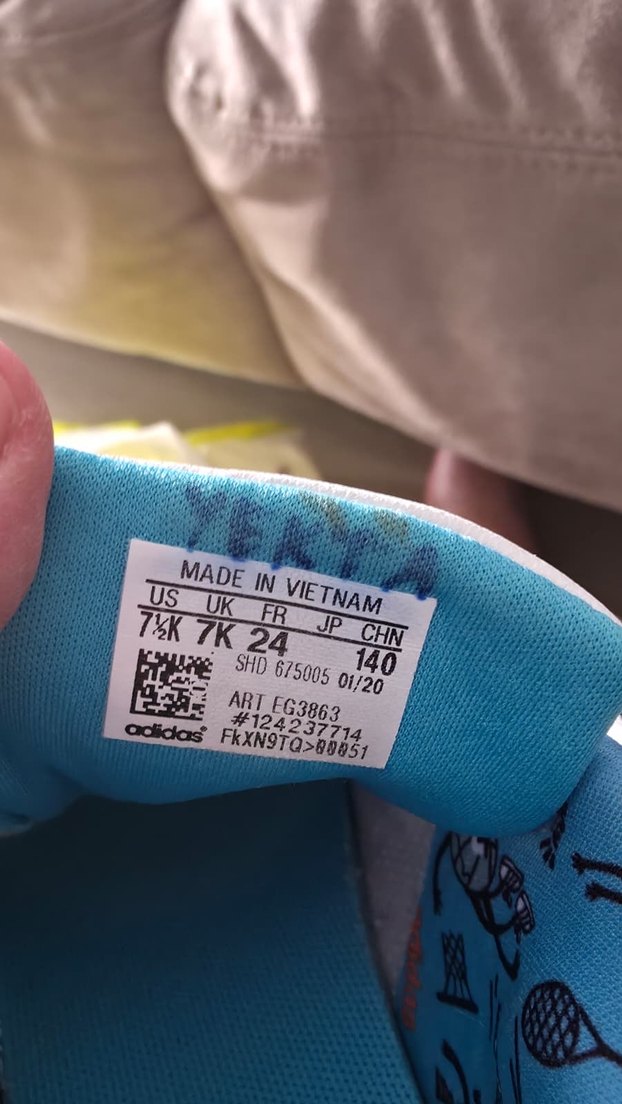 Adidas beyaz Erkek Çocuk Cırt Cırtlı Spor Ayakkabı - Görsel 4