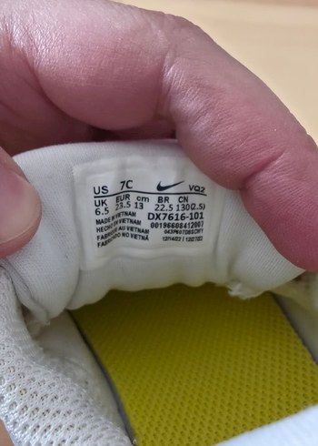 Nike Beyaz Erkek Çocuk Spor Ayakkabı - Görsel 3