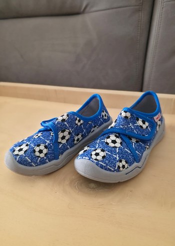 Superfit Mavi Futbol Desenli Erkek Çocuk ev ayakkabısı - Görsel 3