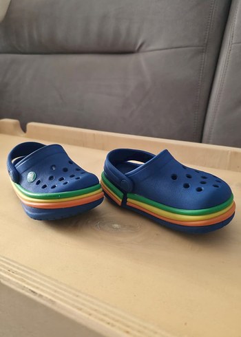 Mavi Renkli Erkek Çocuk Terlik Crocs - Görsel 3