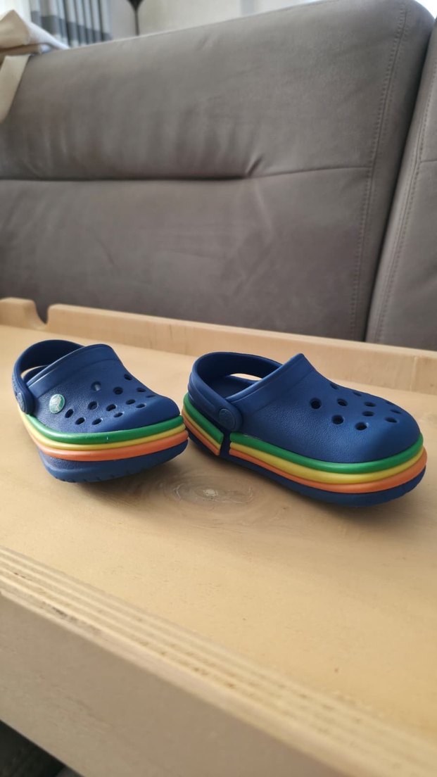 Mavi Renkli Erkek Çocuk Terlik Crocs - Görsel 3