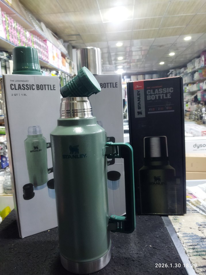 Stanley Klasik Termos Şişe 1.9L Khaki - Görsel 3