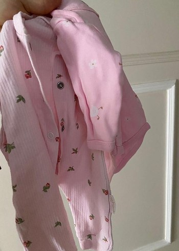 Pembe Uzun Kollu Bebek Body - Görsel 5