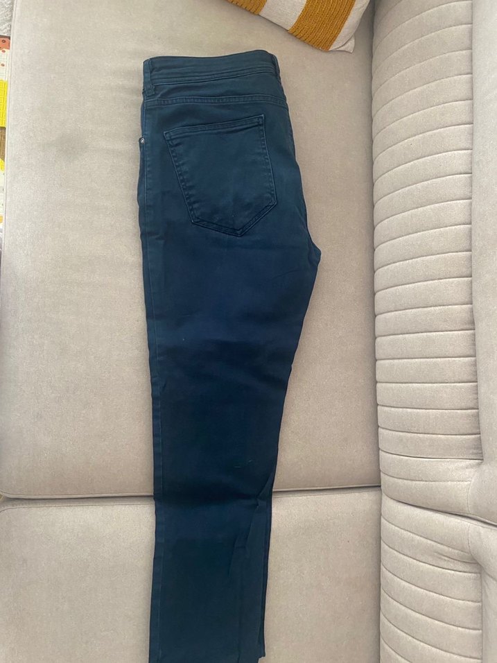 Erkek Lacivert Denim Pantolon - Görsel 2