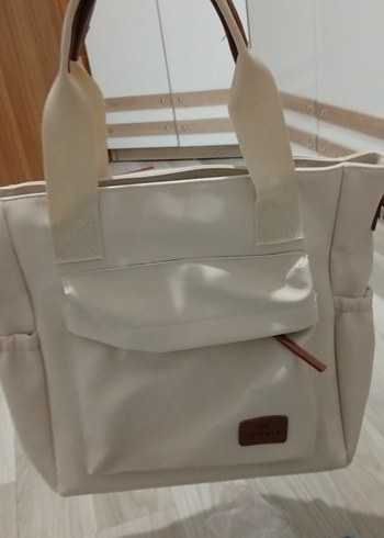 Bej Kadın Günlük Bohem Çanta - Görsel 2