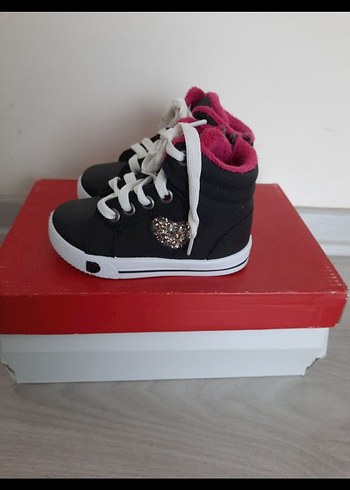 Kız Çocuk Renkli Baskılı Spor Ayakkabı - Görsel 2