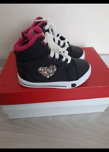 Kız Çocuk Renkli Baskılı Spor Ayakkabı - Görsel 3