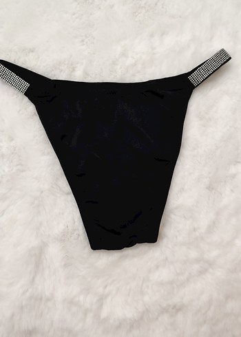 Kırmızı Taş Detaylı Kadın Külot - Görsel 3