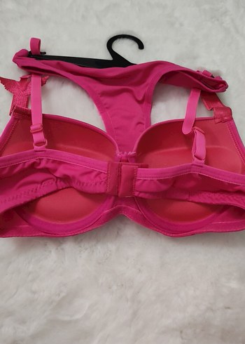 Pembe Baskılı Streetwear Sütyen Takımı - Görsel 3