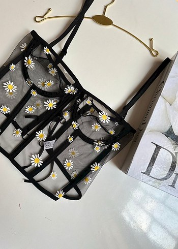 Parizyen Bohem Kırmızı Sütyen Takımı - Görsel 3