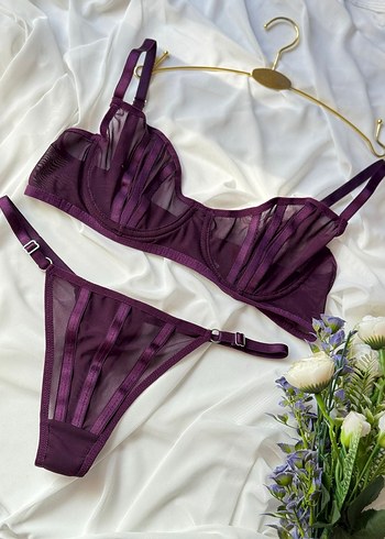 Parizyen Bohem Kırmızı Sütyen Takımı - Görsel 14