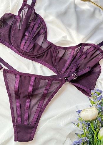 Parizyen Bohem Kırmızı Sütyen Takımı - Görsel 15