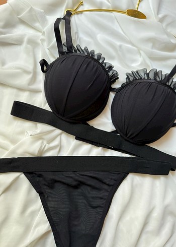 Parizyen Bohem Kırmızı Sütyen Takımı - Görsel 2