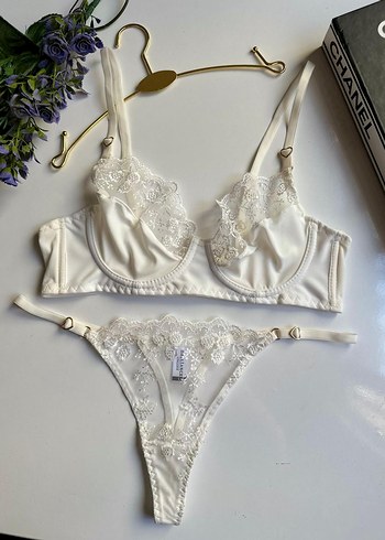 Mor Parisian Tarzı Midi Sütyen Takımı - Görsel 6