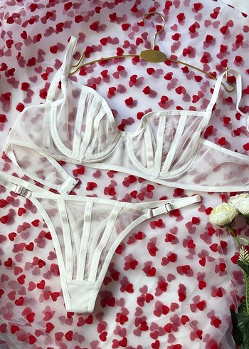 Mor Parisian Tarzı Midi Sütyen Takımı - Görsel 4