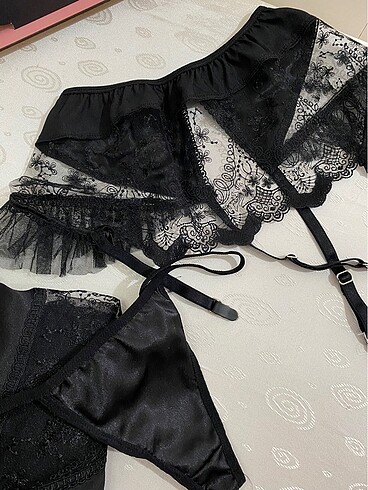 Victoria s Secret Siyah Gecelik