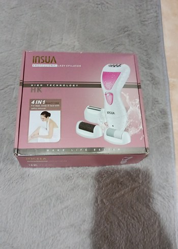 Beyaz ve Pembe Epilatör Seti - Görsel 2