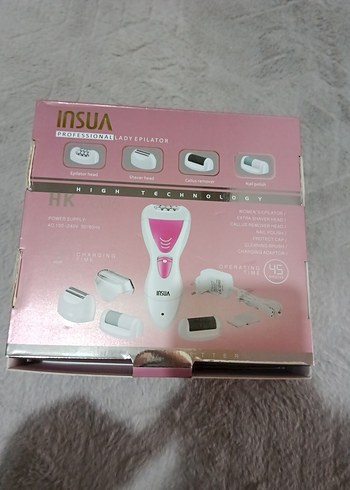 Beyaz ve Pembe Epilatör Seti - Görsel 3