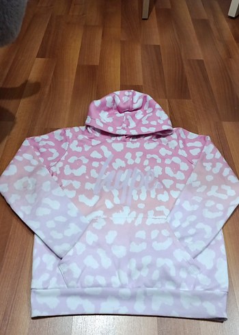 Çok Renkli Kapüşonlu  Sweatshirt - Görsel 2