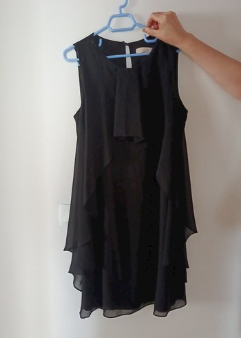 Siyah Mini Abiye - Görsel 3