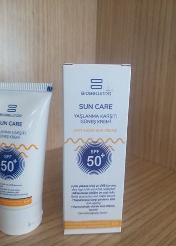 Biobellinda SPF 50+ Yaşlanma Karşıtı Güneş Kremi - Görsel 2
