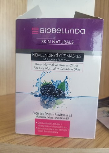 Nemlendirici Yüz Maskesi - Kuru, Normal, Hassas Ciltler - Görsel 3