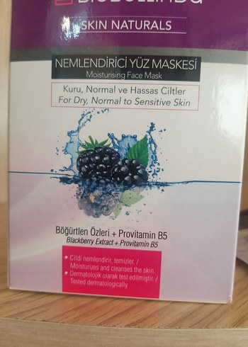 Nemlendirici Yüz Maskesi - Kuru, Normal, Hassas Ciltler - Görsel 2