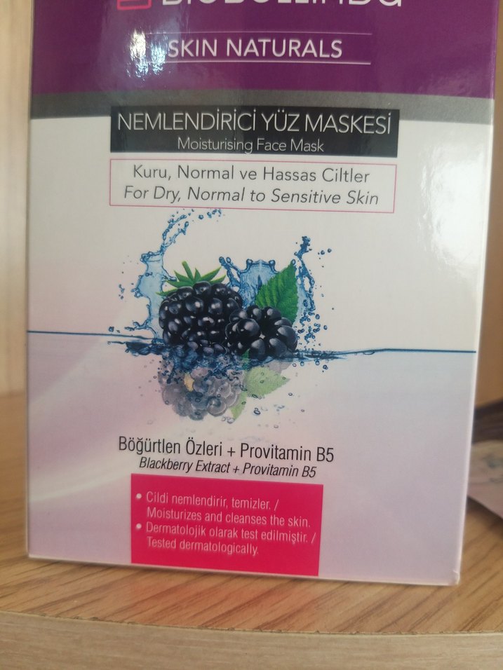 Nemlendirici Yüz Maskesi - Kuru, Normal, Hassas Ciltler - Görsel 2