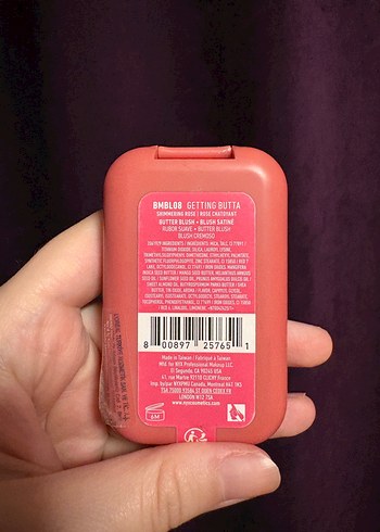 NYX Buttermelt Açık Pembe Allık - Görsel 2