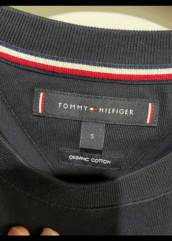 Tommy Hilfiger Erkek Lacivert Tişört - Görsel 2