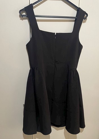 Siyah Mini Kadın Elbise - Görsel 2