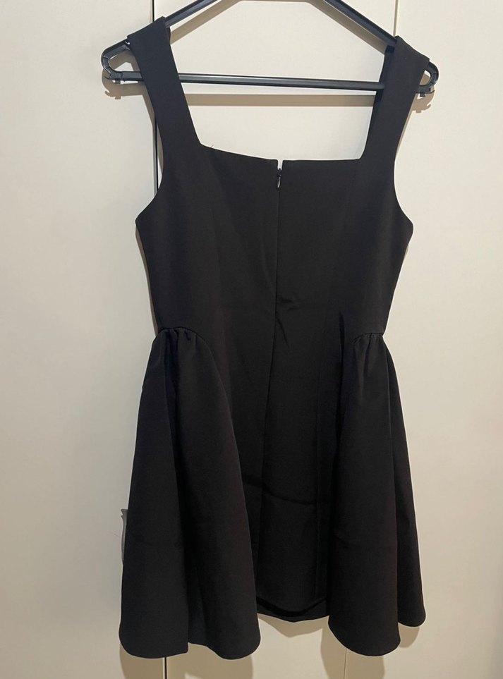 Siyah  Mini Kadın Elbise - Görsel 2