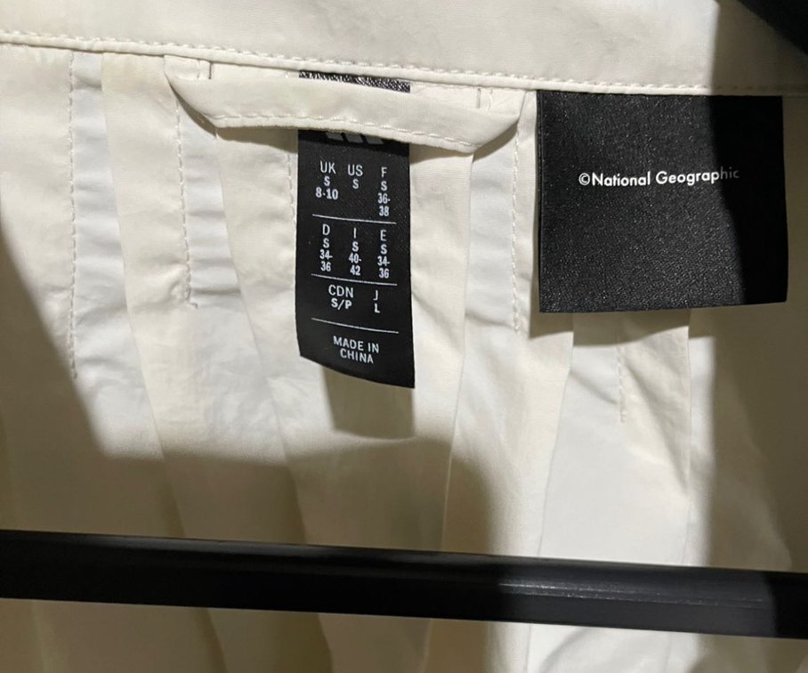 Gri Beyaz  Desenli Fermuarlı Kadın Ceket - Görsel 5