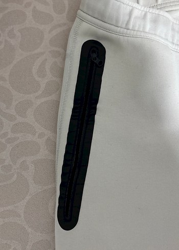 Nike Beyaz Erkek Eşofman Altı Fermuarlı - Görsel 3