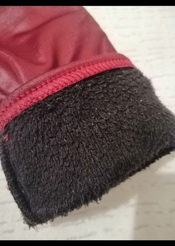 Bordo Parlak Kız tayt ve Beyaz Baskılı Sweatshirt - Görsel 7