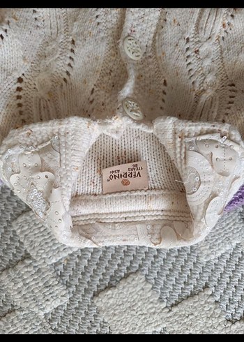 Kız Çocuk Bohem Örgü Hırka-suveter - Görsel 2