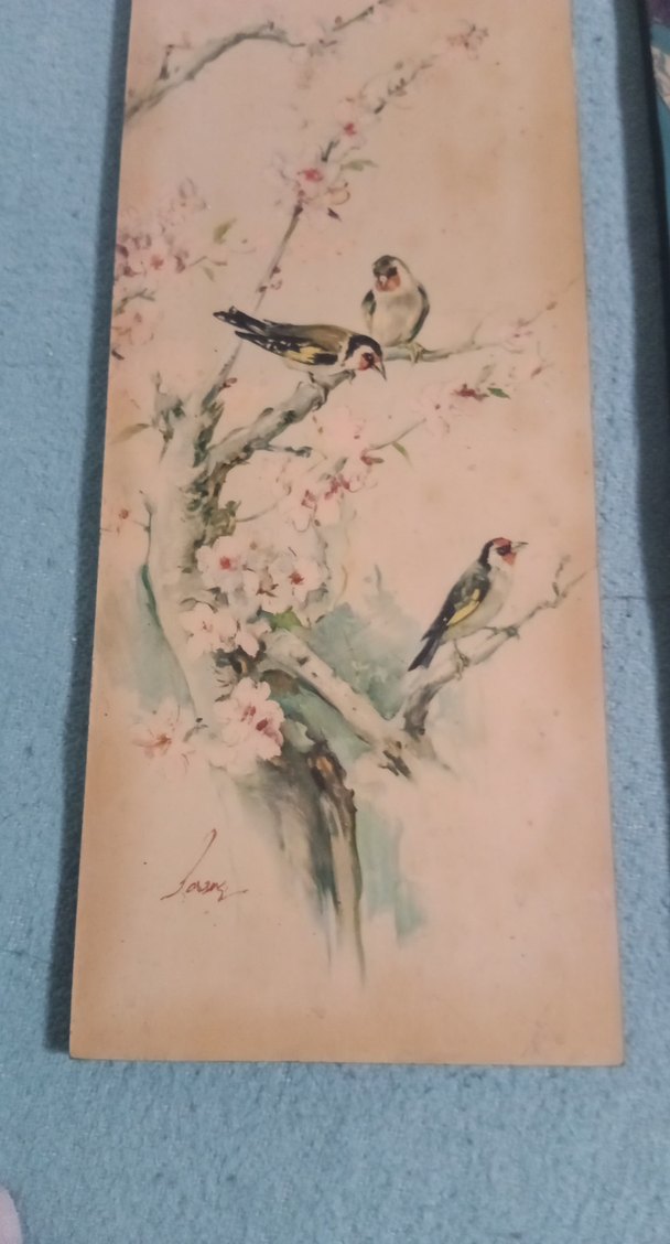 Mavi ve Pastel Tonlarda İki Tablo - Görsel 2