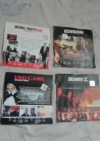 Orijinal Film Müzikleri - 4 Adet Vinyl VCD - Görsel 4