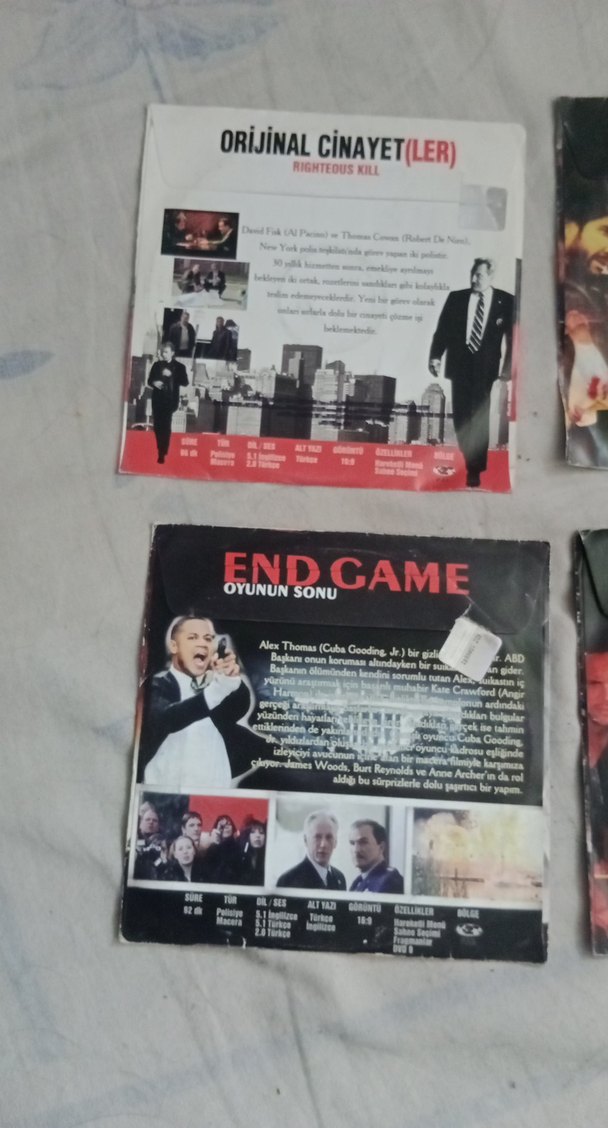 Orijinal Film Müzikleri - 4 Adet Vinyl VCD - Görsel 5