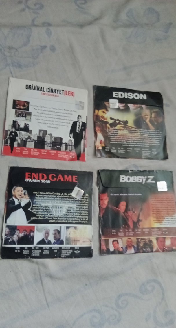 Orijinal Film Müzikleri - 4 Adet Vinyl VCD - Görsel 4