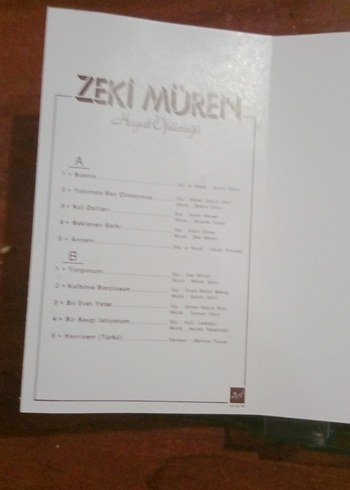 Zeki Müren - Hayat Öpücüğü Kaset - Görsel 2